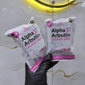 Alpha Arbutin Collagen Soap (Venut White – Alpha 3+)